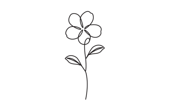 Animated One Line Drawing of Flowers: A Design Deep Dive