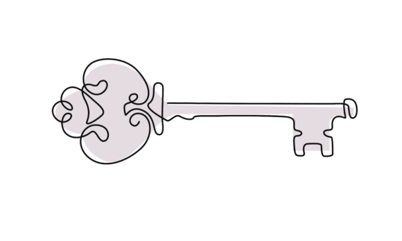 Unlocking Timeless Charm with Animated Antique Key Linear